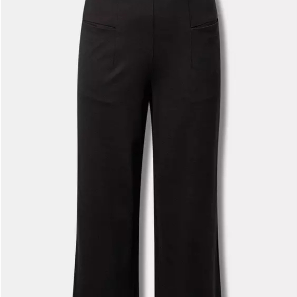 NEW! Torrid Lt Wt High Waisted Studio Ponte Pull On Pants